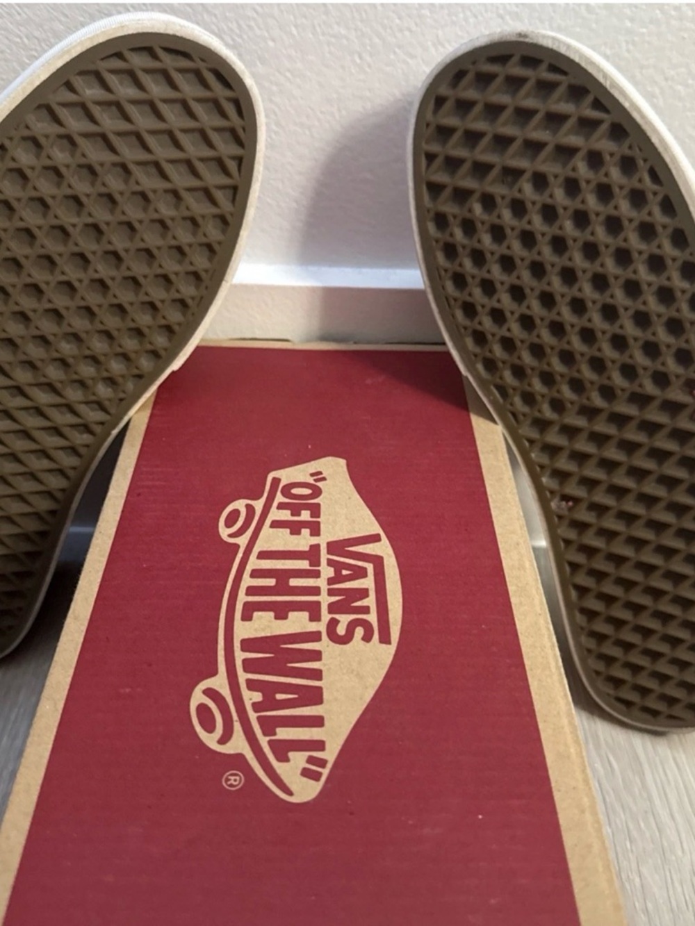 VANS Classic Slip-On Multicolored Grey Pewter Black Checkerboard men 8 women 9.5 - Picture 5 of 5